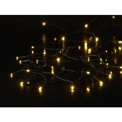 Sygonix SY-4533460 Lichterketten mit Batterien Weihnachtsbaum Innen/Außen batteriebetrieben Anzahl Leuchtmittel 50 SMD