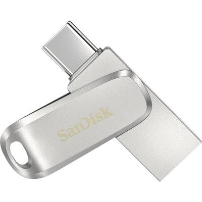 Sandisk Ultra Dual Drive Luxe - USB-Stick (512 GB, Silber)
