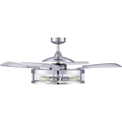 Fanaway Classic CHR Deckenventilator (Ø) 122 cm Gehäusefarbe: Chrom