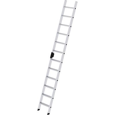 Günzburger Steigtechnik 40312 Aluminium Anlegeleiter Arbeitshöhe (max.): 4.3 m