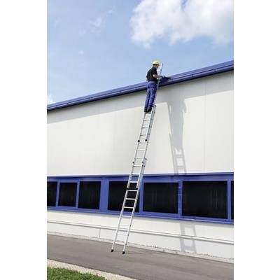 Günzburger Steigtechnik 20308 Aluminium Schiebeleiter Arbeitshöhe (max.): 6.9 m