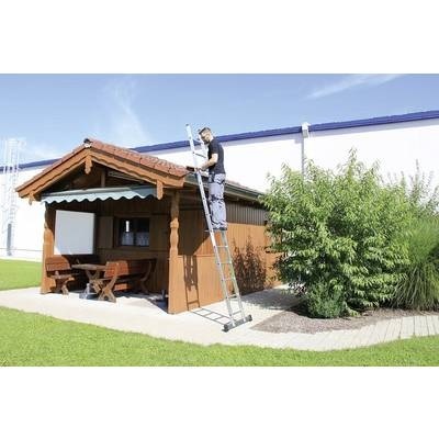Günzburger Steigtechnik 11422 Aluminium Anlegeleiter Montage mit Werkzeug Arbeitshöhe (max.): 7.5 m
