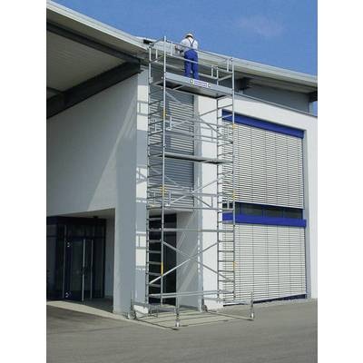 Günzburger Steigtechnik 154645 Rollgerüst Montage ohne Werkzeug Arbeitshöhe (max.): 8.5 m