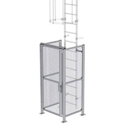 Günzburger Steigtechnik 63504 Sicherungsschranke Aluminium blank für Ausstieg links 1 St.