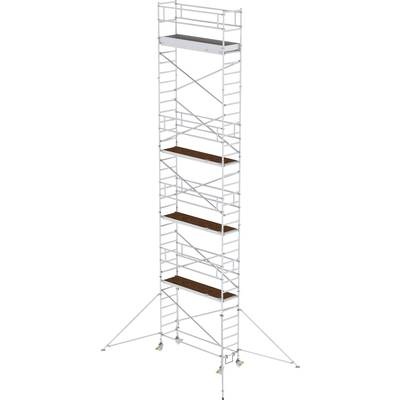 Günzburger Steigtechnik 155946 Rollgerüst Montage ohne Werkzeug Arbeitshöhe (max.): 11.4 m