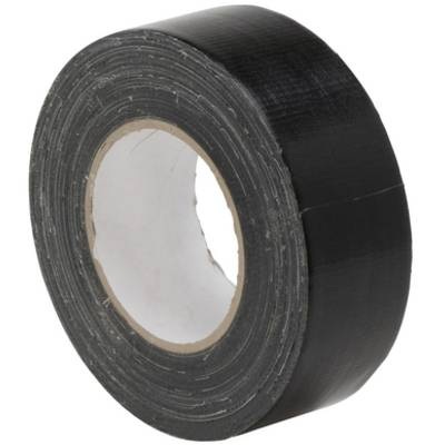 SWG 98570075 Gewebeklebeband Schwarz (L x B) 50 mm x 50 mm 1 St.