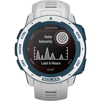 Garmin Instinct Solar GPS-Uhr (Weiß)