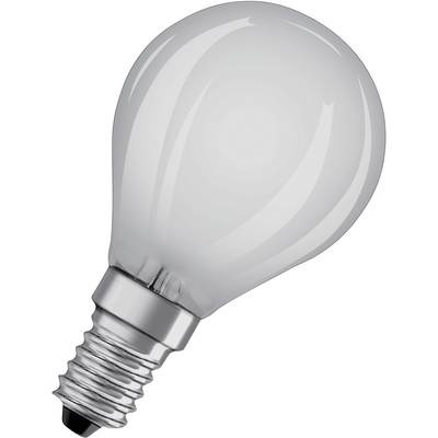 OSRAM LED EEK A++ (A++ - E) E14 Glühlampenform 4 W = 40 W Kaltweiß (Ø x L) 45 mm x 77 mm 1 St.