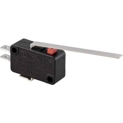 TRU COMPONENTS Mikroschalter 250 V/AC 5 A 1 x Ein/(Ein) tastend 1 St.