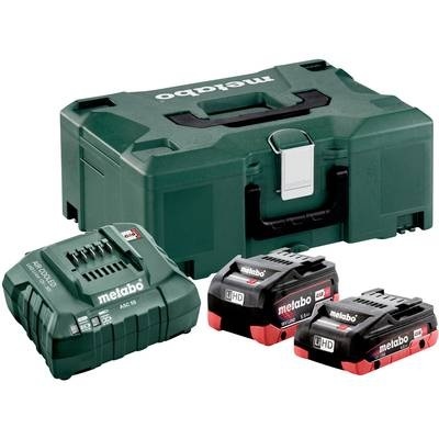 Metabo 685136000 Werkzeug-Akku und Ladegerät 18 V 4 Ah, 5.5 Ah LiHD