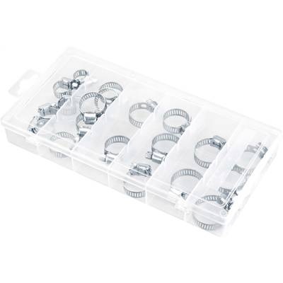 Basetech 11-38 mm Schlauchschellen BT-2299052 20 St.