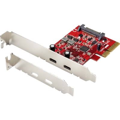 Renkforce RF-4599664 2 Port USB 3.2 Gen 2 Controllerkarte PCIe