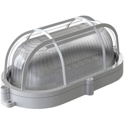 Mlight Oval 81-3200 LED-Außenwandleuchte EEK: LED (A++ - E) 7 W Neutral-Weiß Weiß
