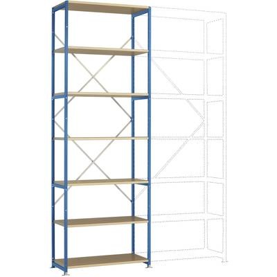 Manuflex RP1614.5007 Fachbodenregal-Grundmodul (B x H x T) 1030 x 3000 x 700 mm Holzboden
