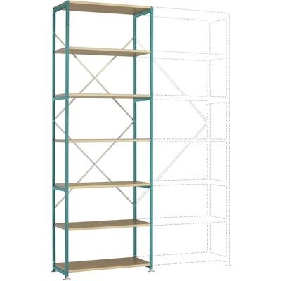 Manuflex RP1606.5021 Fachbodenregal-Grundmodul (B x H x T) 1030 x 3000 x 400 mm Holzboden