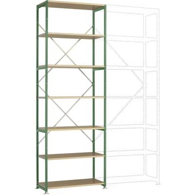 Manuflex RP1614.6011 Fachbodenregal-Grundmodul (B x H x T) 1030 x 3000 x 700 mm Holzboden