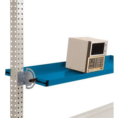 Manuflex AS1718.5007 Neigbare Ablagekonsole für PACKPOOL Packtische, Nutztiefe 345 mm. Für Tischbreite 1750 mm