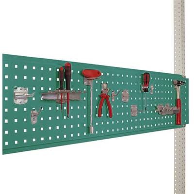 Manuflex AS1702.0001 Werkzeug-Lochplatte für PACKPOOL, Nutzhöhe = 300 mm. Für Tischbreite 1500 mm