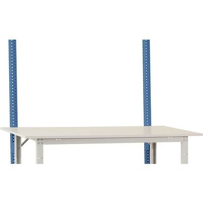 Manuflex AS1661.5007 Aufbausäulen in Brillantblau RAL 5007 für alle PACKPOOL Standard Packtische, Nutzhöhe 600 mm