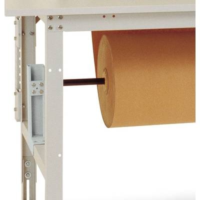 Manuflex AS1203.7035 Rollen-Achssatz für PACKPOOL Packtische Breite = 2000 mm, Länge x Ø = 1630 x 24 mm