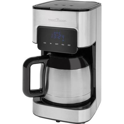 Profi Cook PC-KA 1191 Kaffeemaschine Schwarz/Edelstahl Fassungsvermögen Tassen=10 Isolierkanne