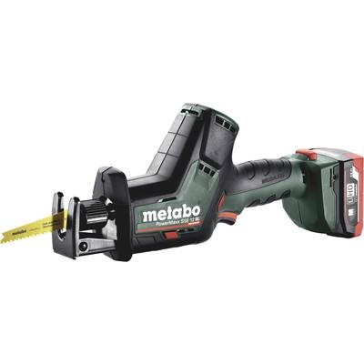 Metabo POWERMAXX SSE 12 BL Akku-Säbelsäge inkl. 2. Akku, inkl. Koffer 12 V 4.0 Ah