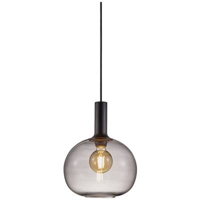 Hängeleuchte Alton mit Glasschirm rauchgrau Ø 25cm