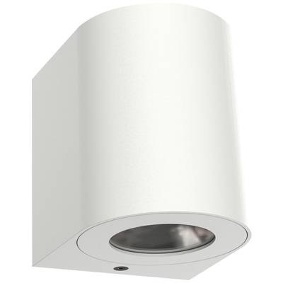 LED-Außenwandleuchte Canto 2, 10 cm, weiß