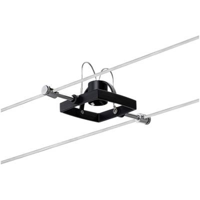 Paulmann Wire Spot MacII Seil-Basissystem GU5.3 LED Schwarz (matt)