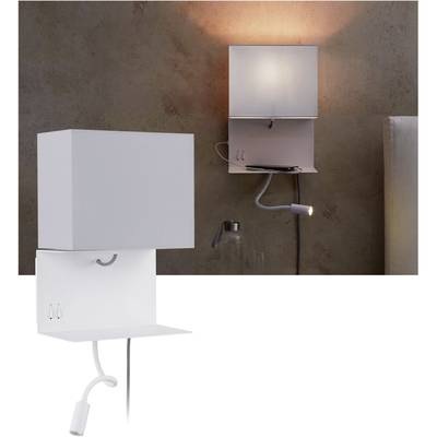 Paulmann Merani Wandleuchte mit Flexarm u. Stecker
