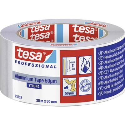 tesa 63652-00001-00 Aluminium-Klebeband (L x B) 25 m x 50 mm 1 St.