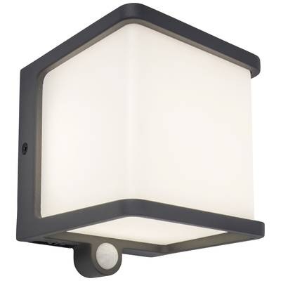 Lutec DOBLO 6939412012384 Solar-Gartenleuchte 8 W Neutralweiß Anthrazit