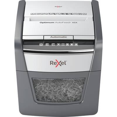 Rexel Optimum AutoFeed 45X Aktenvernichter Partikelschnitt 4 x 28 mm 20 l Blattanzahl (max.): 45 Sicherheitsstufe 4