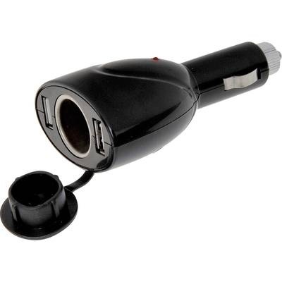 IWH USB Doppel-Stecker + 12 Volt Dose Belastbarkeit Strom max.=3 A