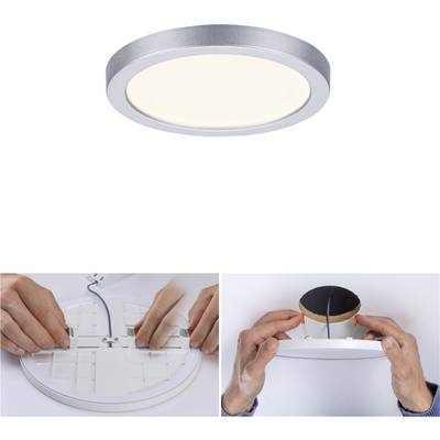 Paulmann LED-Panel Areo 3.000K rund chrom 11,8cm