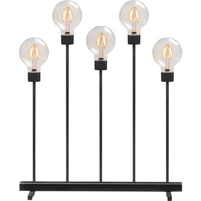 Konstsmide 3963-710TR LED-Szenerie Bernstein LED Schwarz dimmbar