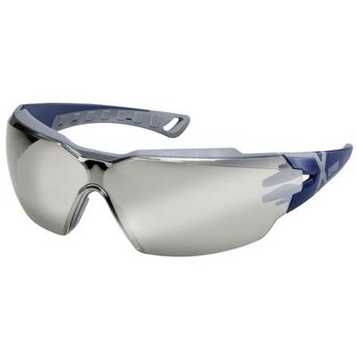 Uvex uvex pheos cx2 9198885 Schutzbrille inkl. UV-Schutz Blau, Grau DIN EN 166, DIN EN 172