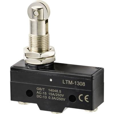 TRU COMPONENTS Mikroschalter 250 V/AC 15 A 1 x Ein/(Ein) tastend 1 St.