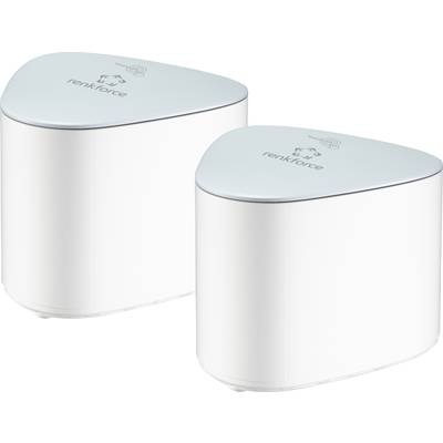 Renkforce RF-4601158 RF-WMH-320 2er-Pack WLAN Router 10 / 100 / 1000 MBit/s 2.4 GHz, 5 GHz