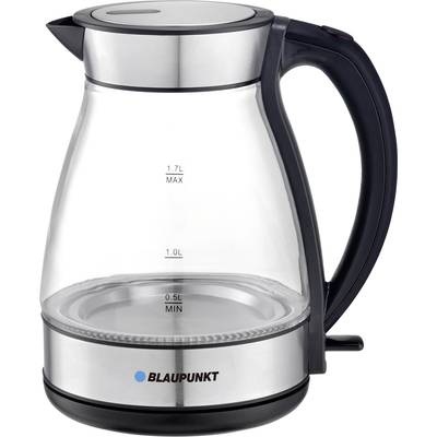 Blaupunkt EKG501BK Wasserkocher schnurlos Stahl, Schwarz