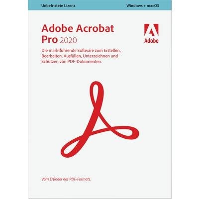 PC/Mac - Adobe Acrobat Pro 2020 /D