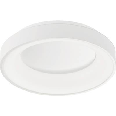 WOFI SHAY 10453 LED-Deckenleuchte Weiß 34 W Dimmbar über Lichtschalter, Mit Backlight