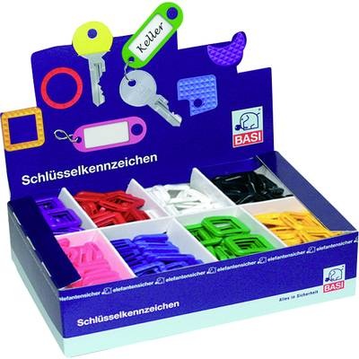 Basi Schlüsselclip 8560-9000 8-farbig 200 St./Pack. 1 Set
