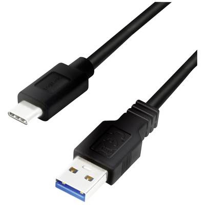 LogiLink USB-Kabel USB 3.2 Gen1 (USB 3.0 / USB 3.1 Gen1) USB-A Stecker, USB-C™ Stecker 2.00 m