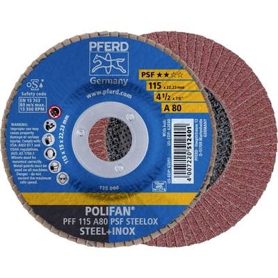PFERD 67648115 PFERD Fächerschleifscheibe Durchmesser 115 mm 10 St.