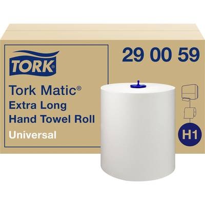 TORK 290059 Papierhandtücher Weiß 6 Rl./Pack. 1 Set
