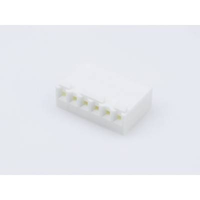 Molex 09508063 KK 3.96mm Crimp Terminal Housing, Friction Ramp, 6 Circuits, Natural