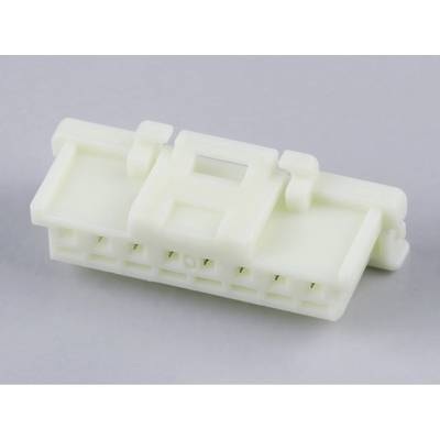 Molex 5051510801 DuraClik TPA Wire-to-Board Receptacle Housing, 8 Circuits, White