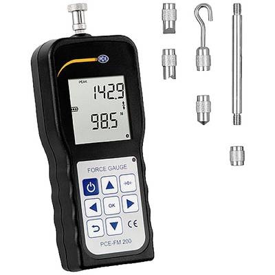 PCE Instruments PCE-FM 200 Kraftmessgerät Werksstandard (ohne Zertifikat)
