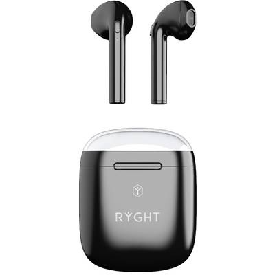 RYGHT DYPLO 2 Bluetooth® HiFi In Ear Kopfhörer In Ear Headset Schwarz